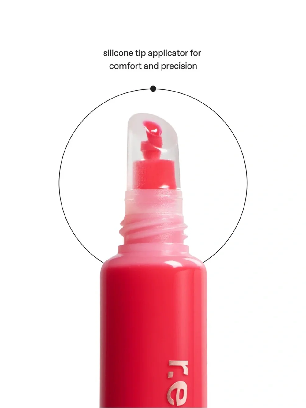 r.e.m. beauty x wicked: for good poppy plumping lip gloss